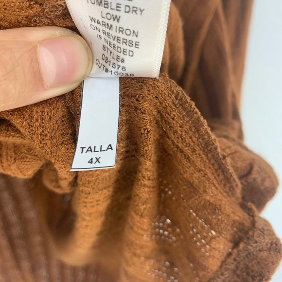 Curvy Sense Sunny Variegated Cashmere Sweater Knit - Picture 10 of 12